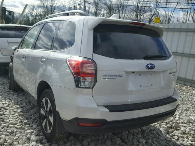 JF2SJAEC4HH570693 - 2017 SUBARU FORESTER 2 WHITE photo 3