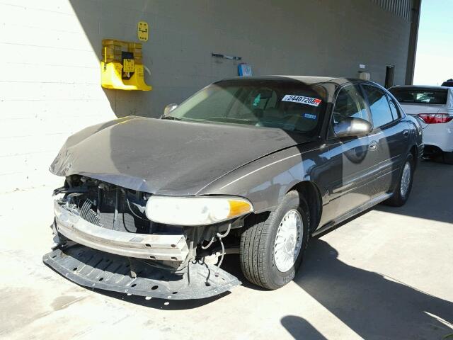 1G4HP54K91U269272 - 2001 BUICK LESABRE CU BROWN photo 2