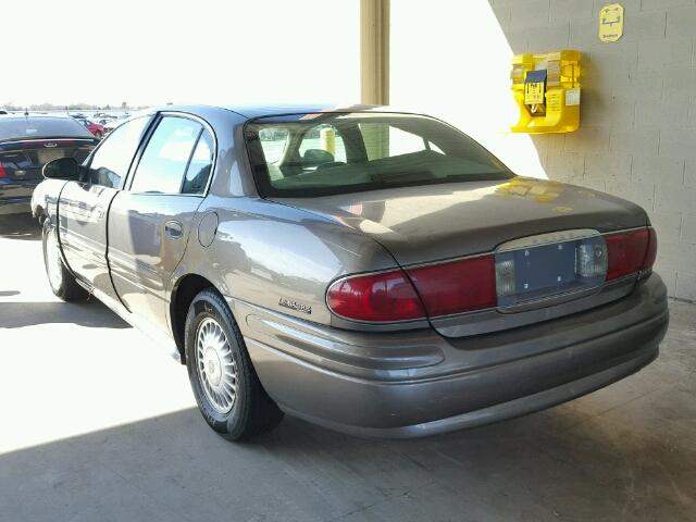 1G4HP54K91U269272 - 2001 BUICK LESABRE CU BROWN photo 3