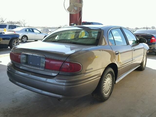 1G4HP54K91U269272 - 2001 BUICK LESABRE CU BROWN photo 4