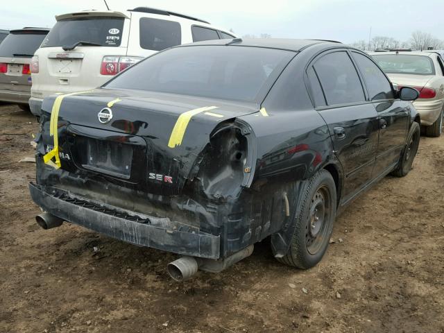 1N4BL11E65C362975 - 2005 NISSAN ALTIMA SE BLACK photo 4