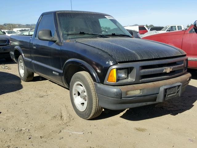 1GCCS1440VK212645 - 1997 CHEVROLET S TRUCK S1 BLACK photo 1