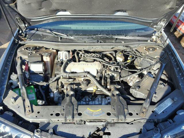 2G1WF52E149208455 - 2004 CHEVROLET IMPALA GRAY photo 7