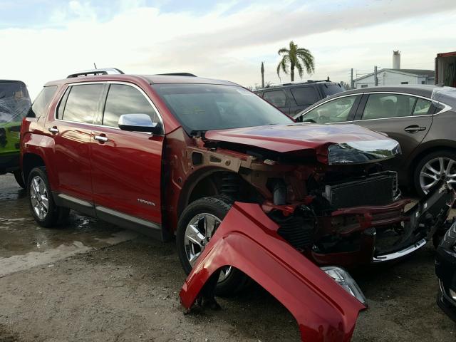 2GKALTEK9E6258298 - 2014 GMC TERRAIN SL RED photo 1