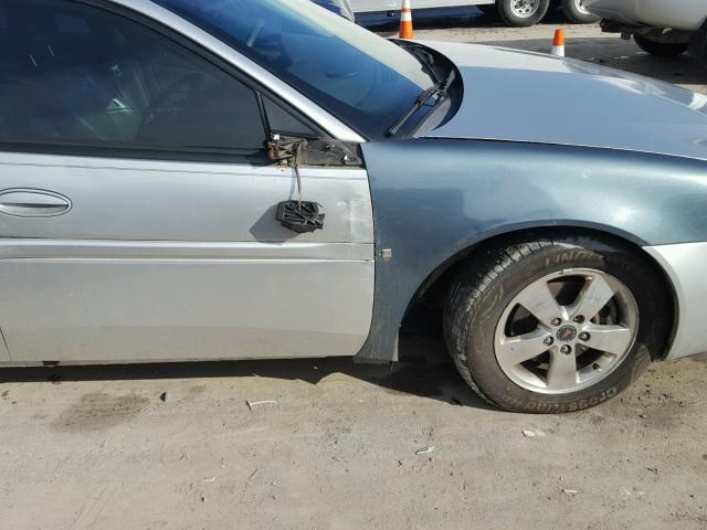 2G2WS542651268466 - 2005 PONTIAC GRAND PRIX SILVER photo 9