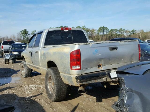 3D7KS28D96G193331 - 2006 DODGE RAM 2500 S SILVER photo 3