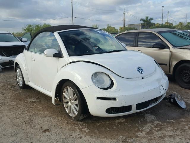 3VWRG31Y49M406962 - 2009 VOLKSWAGEN NEW BEETLE WHITE photo 1