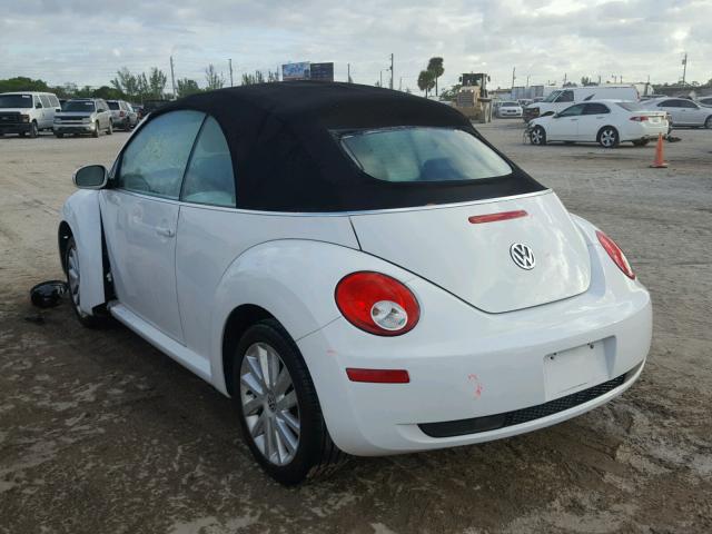 3VWRG31Y49M406962 - 2009 VOLKSWAGEN NEW BEETLE 白色 照片 3