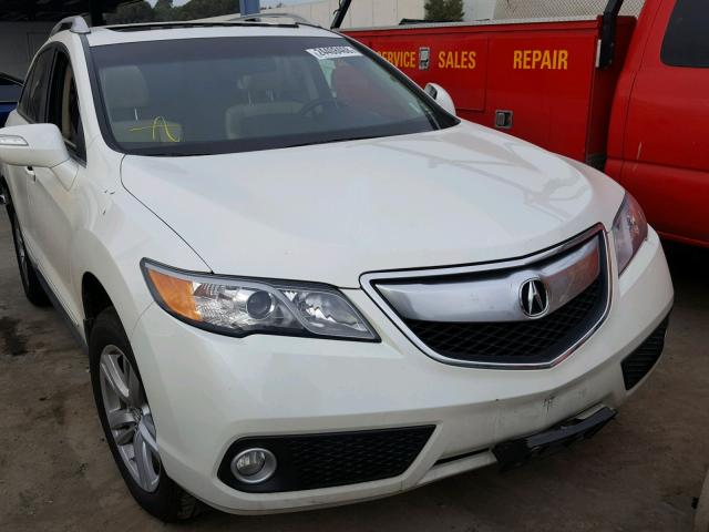 5J8TB4H51EL024958 - 2014 ACURA RDX TECHNO WHITE photo 1