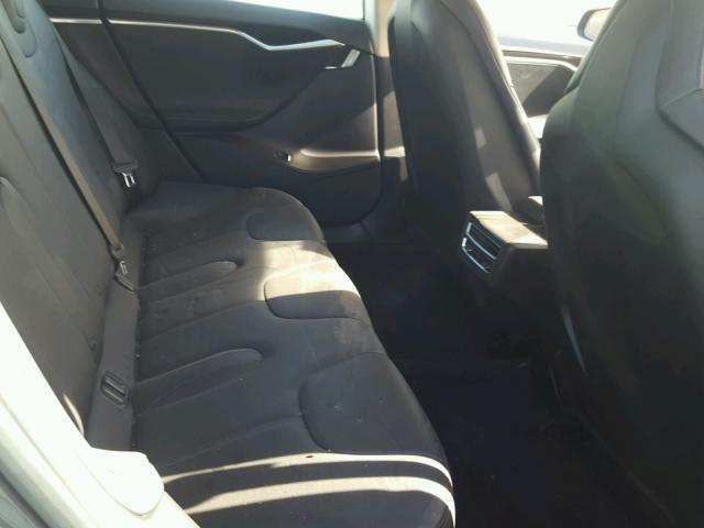 5YJSA1CN3DFP22668 - 2013 TESLA MODEL S GRAY photo 6