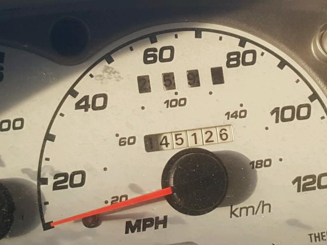 1FMZU67E01UB67951 - 2001 FORD EXPLORER S BLACK photo 8