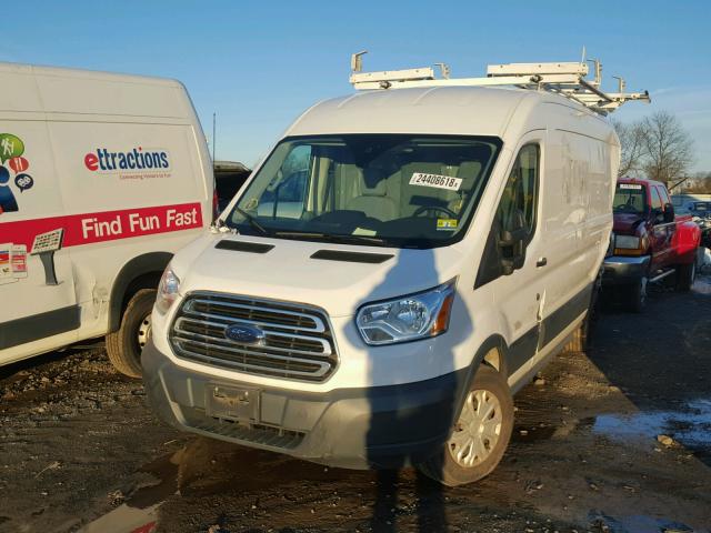 1FTNR2CM5FKA01020 - 2015 FORD TRANSIT T- WHITE photo 2