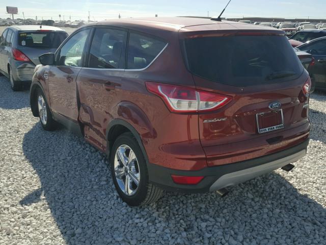 1FMCU0GX4EUE50976 - 2014 FORD ESCAPE SE RED photo 3