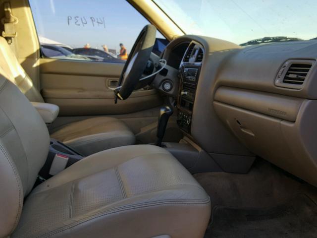 JN8DR09YX1W573927 - 2001 NISSAN PATHFINDER BEIGE photo 5