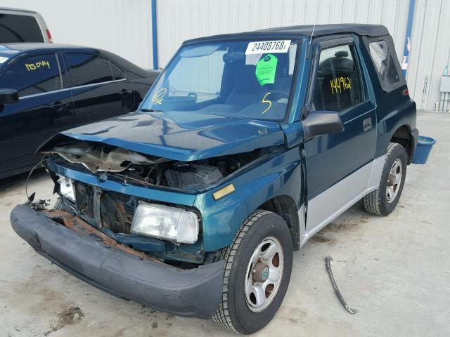 2CNBE1867T6920286 - 1996 GEO TRACKER GREEN photo 2