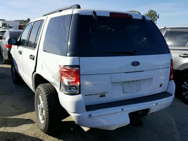 1FMZU63K74UC26980 - 2004 FORD EXPLORER X WHITE photo 3