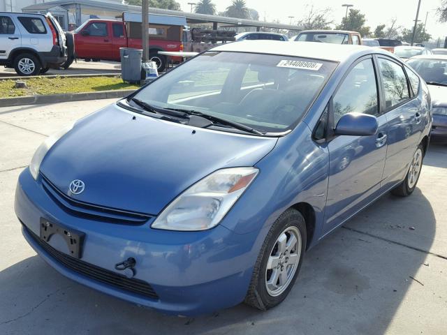 JTDKB20U157034514 - 2005 TOYOTA PRIUS BLUE photo 2