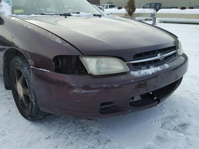 1N4DL01D2XC128281 - 1999 NISSAN ALTIMA XE MAROON photo 9