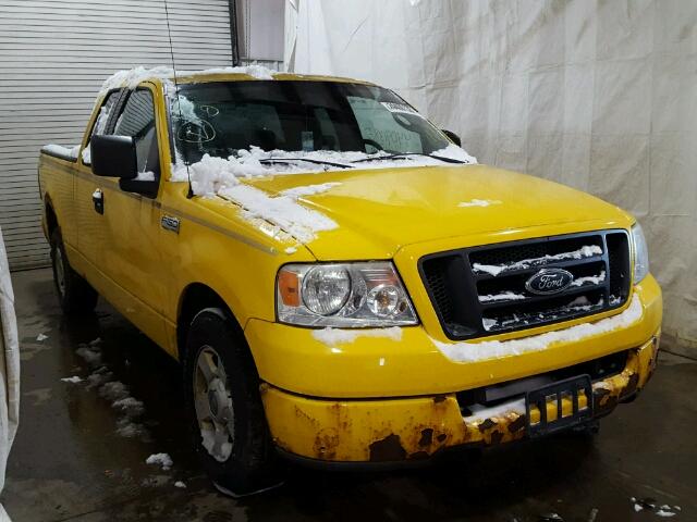 1FTRX12W84KD56250 - 2004 FORD F150 YELLOW photo 1