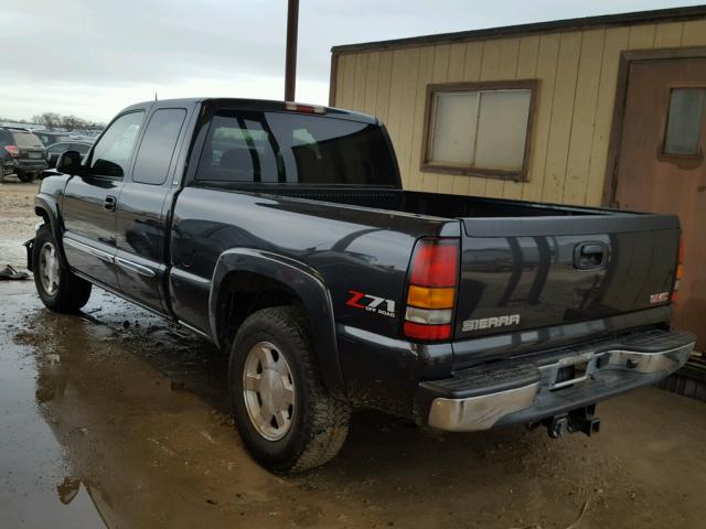 2GTEK19T341190017 - 2004 GMC NEW SIERRA GRAY photo 3