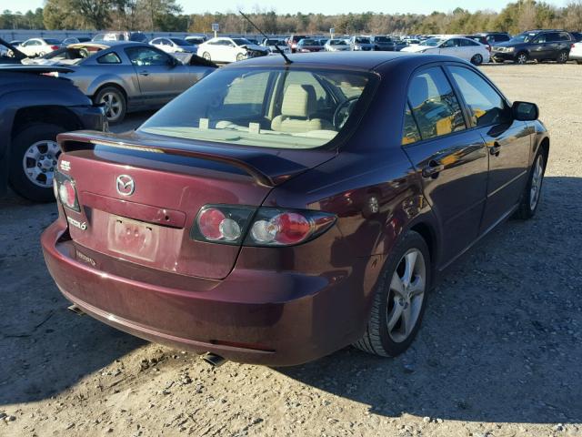 1YVHP80C885M28186 - 2008 MAZDA 6 I PURPLE photo 4