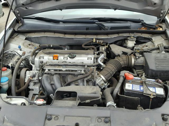 1HGCP2F43AA040455 - 2010 HONDA ACCORD LXP SILVER photo 7