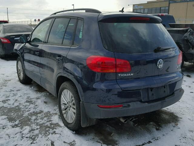 WVGJV7AX1GW550644 - 2016 VOLKSWAGEN TIGUAN COM 蓝色 照片 3
