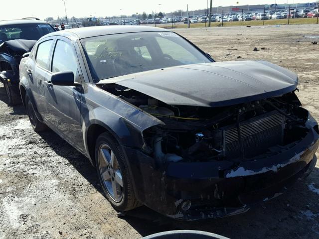 1B3BD2FB5BN534359 - 2011 DODGE AVENGER LU BLACK photo 1