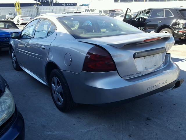 2G2WP552171128862 - 2007 PONTIAC GRAND PRIX GRAY photo 3