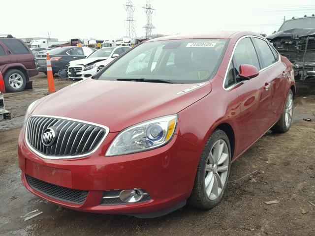 1G4PR5SK2D4118870 - 2013 BUICK VERANO CON RED photo 2