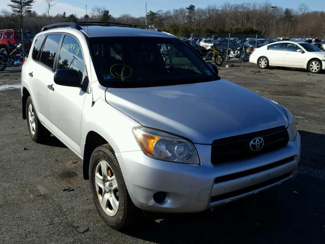 JTMBD33V385163018 - 2008 TOYOTA RAV4 SILVER photo 1