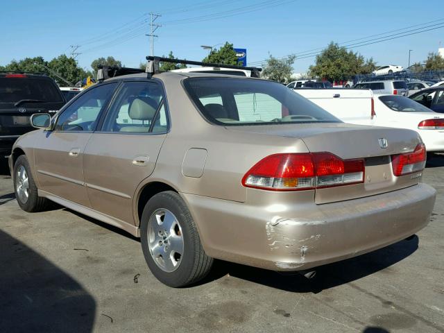 1HGCG16501A001938 - 2001 HONDA ACCORD EX BLUE photo 3