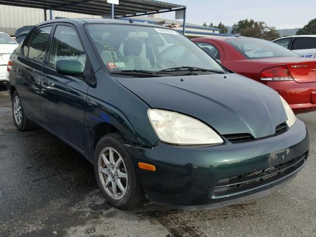 JT2BK12U810012531 - 2001 TOYOTA PRIUS GREEN photo 1