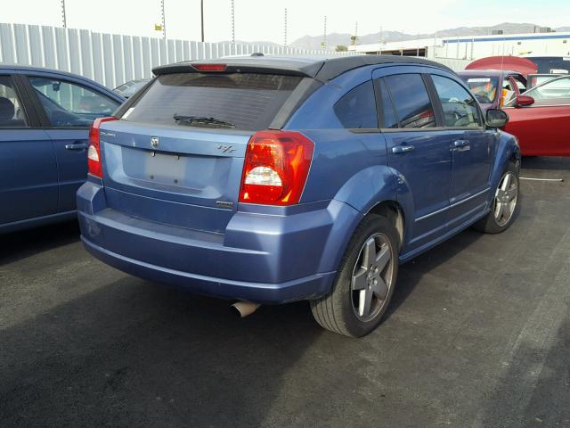 1B3HE78K07D538303 - 2007 DODGE CALIBER R/ BLUE photo 4