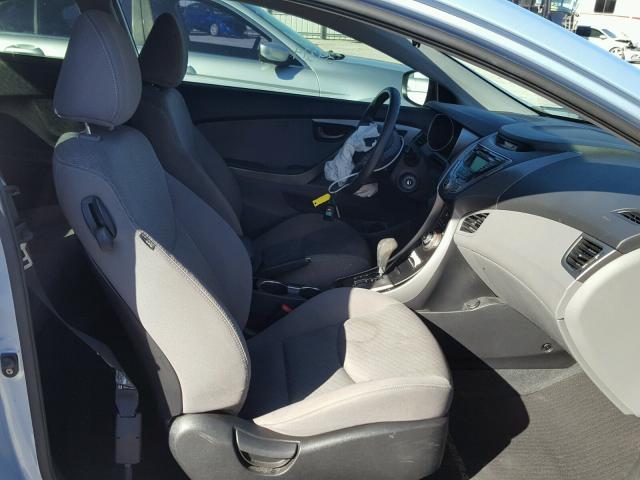 KMHDH6AE0DU010092 - 2013 HYUNDAI ELANTRA CO BLUE photo 5