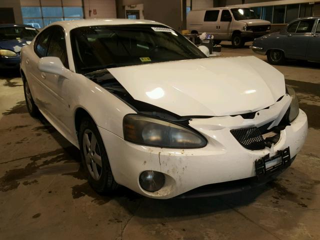 2G2WP552X81128151 - 2008 PONTIAC GRAND PRIX WHITE photo 1