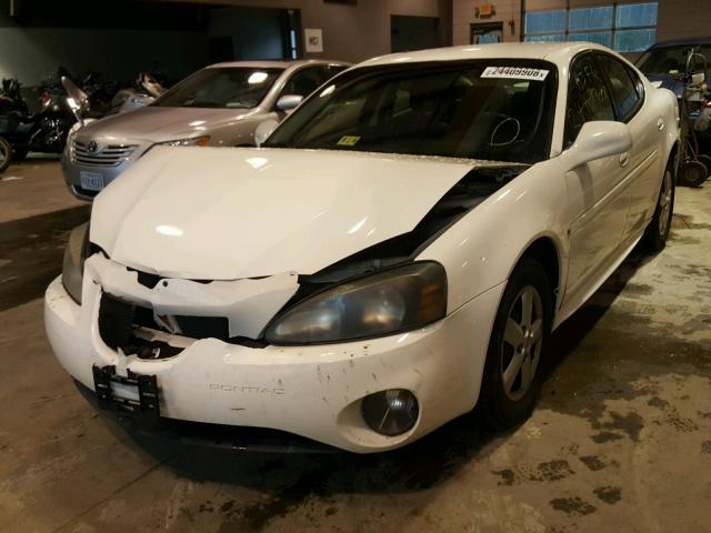 2G2WP552X81128151 - 2008 PONTIAC GRAND PRIX WHITE photo 2