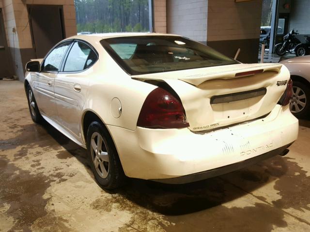 2G2WP552X81128151 - 2008 PONTIAC GRAND PRIX WHITE photo 3