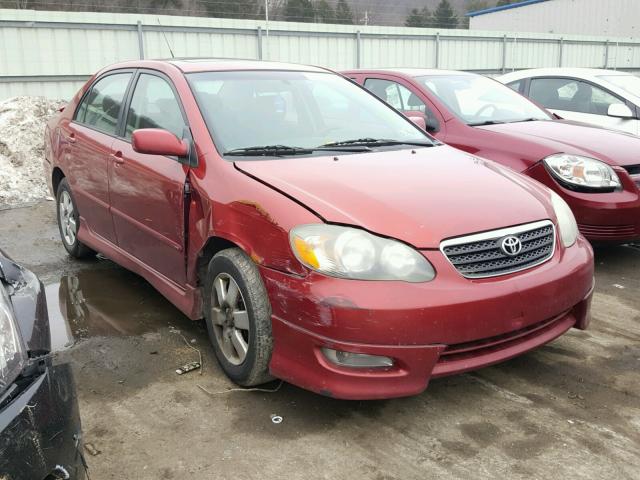 2T1BR30E76C660997 - 2006 TOYOTA COROLLA CE BURGUNDY photo 1