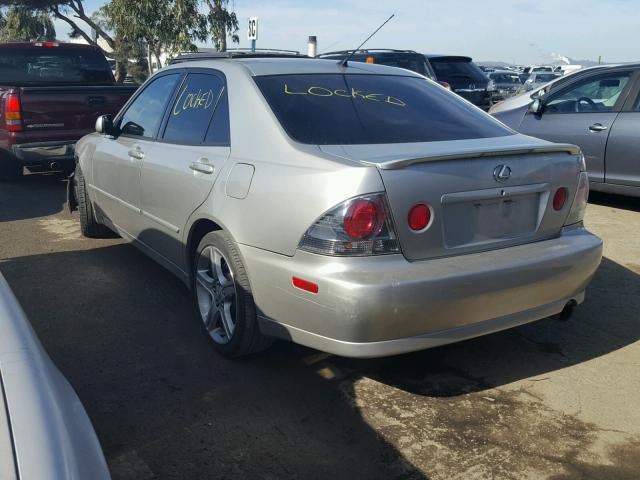 JTHBD192550100415 - 2005 LEXUS IS 300 SILVER photo 3