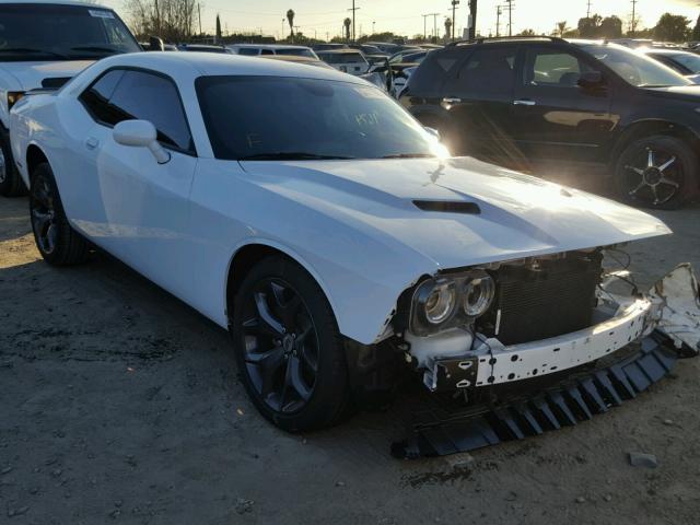 2C3CDZAG3HH629331 - 2017 DODGE CHALLENGER WHITE photo 1