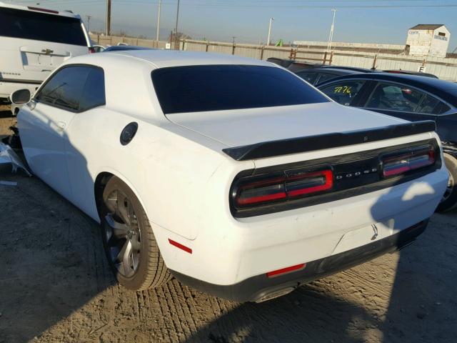 2C3CDZAG3HH629331 - 2017 DODGE CHALLENGER WHITE photo 3