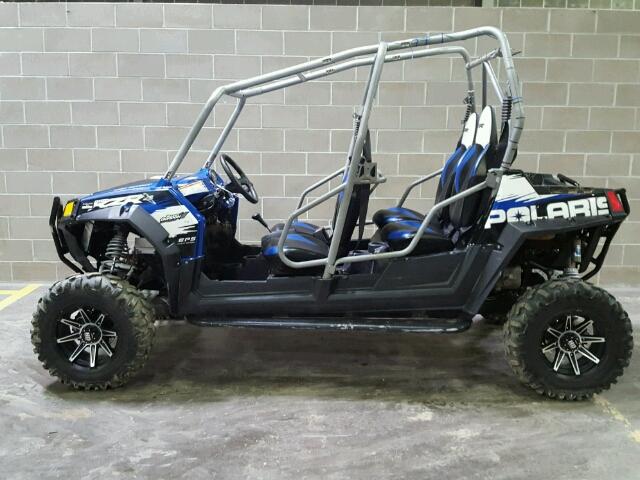 4XAXY76A6BB075428 - 2011 POLARIS RANGER RZR BLUE photo 3