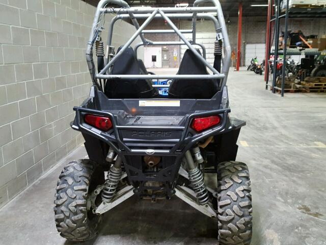 4XAXY76A6BB075428 - 2011 POLARIS RANGER RZR BLUE photo 4