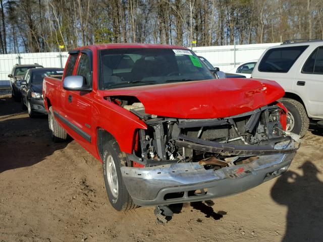 2GCEC19T121308365 - 2002 CHEVROLET SILVERADO RED photo 1