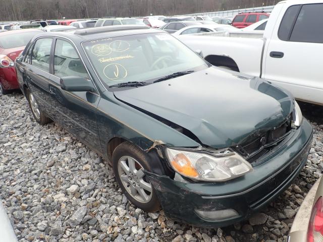 4T1BF28B81U153286 - 2001 TOYOTA AVALON XL GREEN photo 1