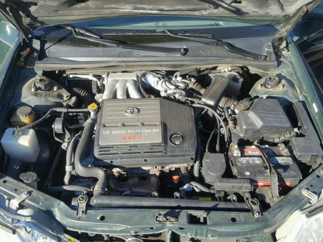 4T1BF28B81U153286 - 2001 TOYOTA AVALON XL GREEN photo 7