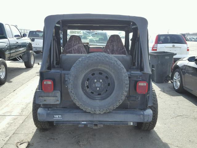 1J4FY29P8XP494635 - 1999 JEEP WRANGLER / BLACK photo 10