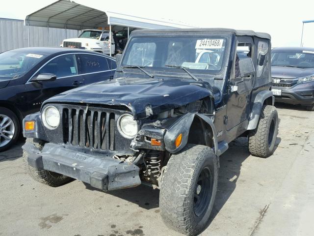 1J4FY29P8XP494635 - 1999 JEEP WRANGLER / BLACK photo 2