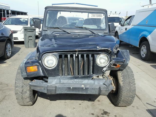 1J4FY29P8XP494635 - 1999 JEEP WRANGLER / BLACK photo 9